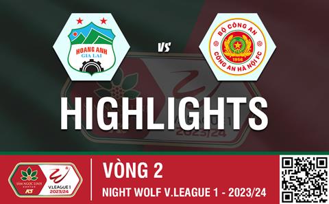 Video HAGL vs CAHN (Vòng 2 V-League 23/24): ĐKVĐ thắng thuyết phục