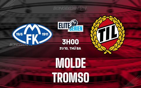Nhận định - dự đoán Molde vs Tromso 3h00 ngày 31/10 (VĐQG Na Uy 2023)