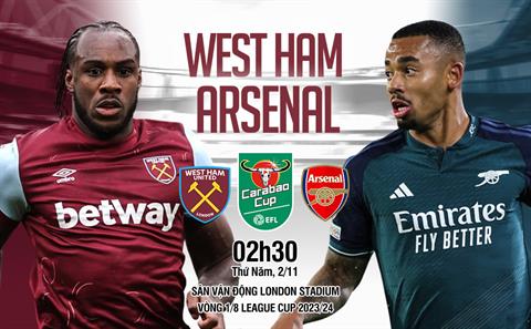 Nhận định West Ham vs Arsenal (02h30 ngày 2/11): “Pháo thủ” qua ải khó