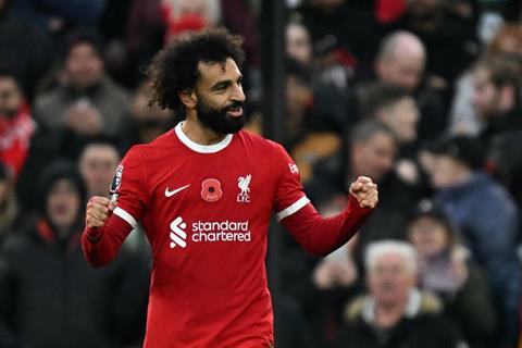 Mohamed Salah lập kỉ lục ấn tượng tại Liverpool