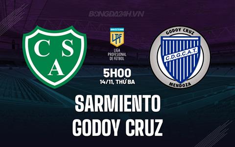 Nhận định Sarmiento vs Godoy Cruz 5h00 ngày 14/11 (VĐQG Argentina 2023