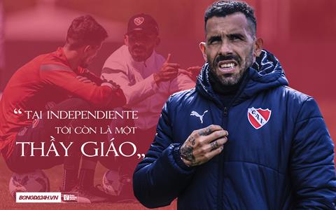 Carlos Tevez: “Ở Independiente, tôi còn là một người thầy giáo”