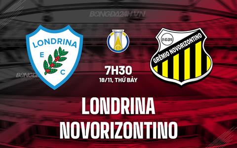 Nhận định Londrina vs Novorizontino 7h30 ngày 18/11 (Hạng 2 Brazil 2023)
