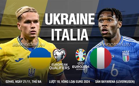 Nhận định Ukraine vs Italia (02h45 ngày 21/11): Kẻ thắng có tất cả