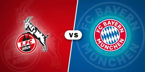 Link xem trực tiếp Cologne vs Bayern 2h30 ngày 25/11 (Bundesliga 2023/24)