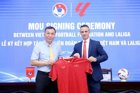 VFF triển khai hợp tác với La Liga, cử đội trẻ sang Tây Ban Nha tập huấn