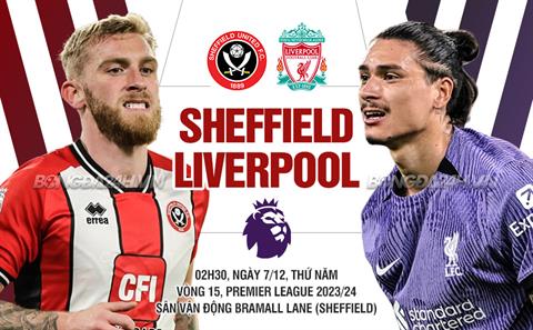Nhận định Sheffield United vs Liverpool (02h30 ngày 7/12): Thêm 3 điểm cho Lữ đoàn đỏ