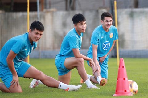 Quyết tâm vô địch, CLB Nam Định 'khai xuân' ngay trong ngày mùng 1 Tết