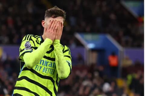 Kai Havertz bị chỉ trích sau trận thua Aston Villa