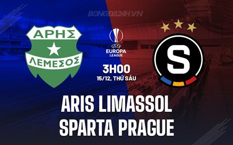 Nhận định Aris Limassol vs Sparta Prague 3h00 ngày 15/12 (Europa League 2023/24)