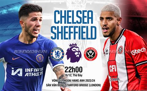 Nhận định Chelsea vs Sheffield United (22h00 ngày 16/12): Chiến thắng giải tỏa