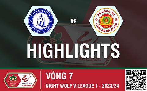 Highlights Khánh Hòa - CAHN | Bất lực rời Nha Trang | Vòng 7 V-League 2023/24