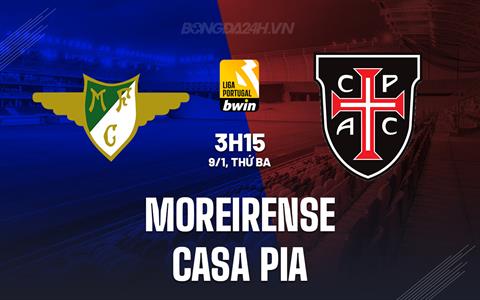 Nhận định Moreirense vs Casa Pia 3h15 ngày 9/1 (VĐQG Bồ Đào Nha 2023/24)