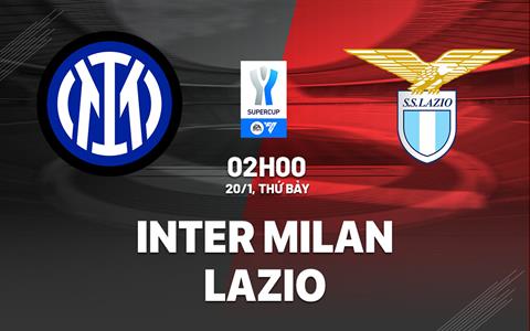 Nhận định Inter vs Lazio (02h00 ngày 20/01): Chờ Nerazzurri vượt khó