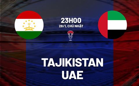 Nhận định bóng đá Tajikistan vs UAE 23h00 ngày 28/1 (Asian Cup 2023)