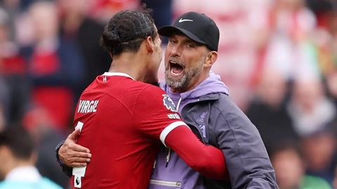 Virgil van Dijk không dám nghĩ tới ngày HLV Jurgen Klopp rời Liverpool