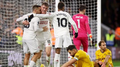 Những con số không thể bỏ qua sau trận Wolves 3-4 MU