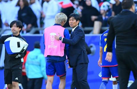 HLV Hajime Moriyasu nói gì sau trận thua ngược trước Iran?