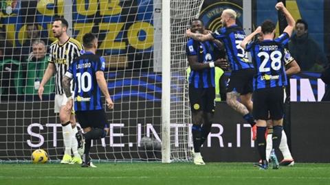 Thắng đại kình địch Juventus, Inter xây chắc đỉnh bảng Serie A