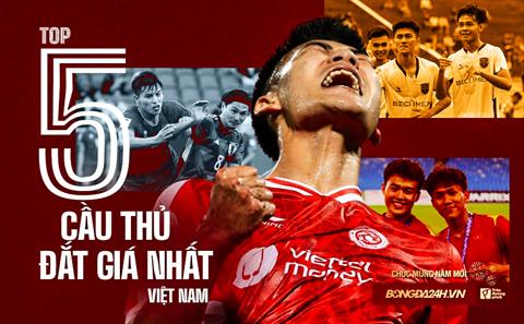 Top 5 cầu thủ tuổi Thìn đắt giá nhất Việt Nam hiện tại