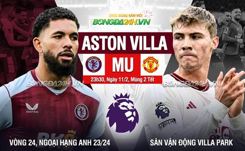 Nhận định Aston Villa vs MU (23h30 ngày 11/02): Villa Park hết thiêng