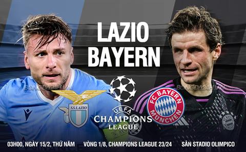 Thua Lazio, Bayern Munich gặp bất lợi ở vòng 1/8 Champions League