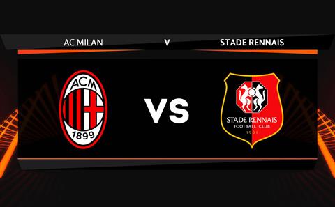 Link xem trực tiếp AC Milan vs Rennes 3h00 ngày 16/2/2024