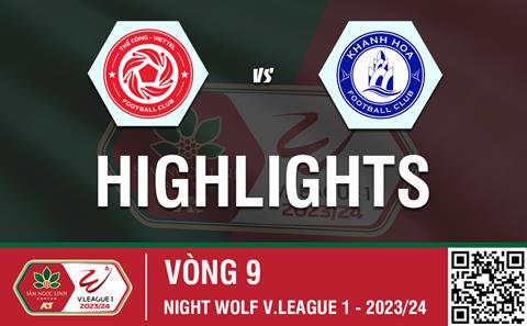 Highlights Thể Công Viettel - Khánh Hòa | Lãng phí quá nhiều cơ hội | Vòng 9 V-League 2023/24