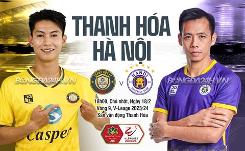 Nhận định Thanh Hóa vs Hà Nội (18h00 ngày 18/2): Hứa hẹn kịch tính
