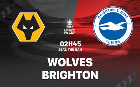 Nhận định Wolves vs Brighton (02h45 ngày 29/2): Đồng cân đồng lạng