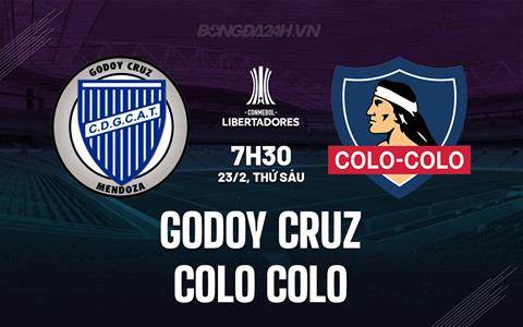 Nhận định Godoy Cruz vs Colo Colo 7h30 ngày 23/2 (Copa Libertadores 2024)
