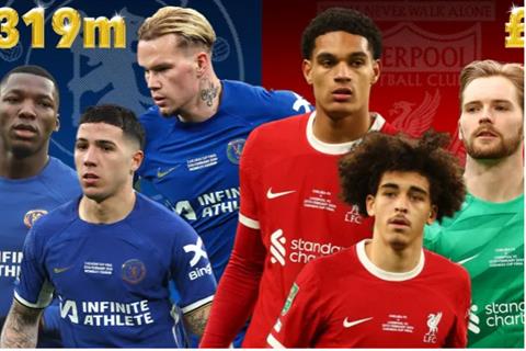 Đội hình Chelsea ở trận CK cúp Liên đoàn Anh trẻ hơn Liverpool