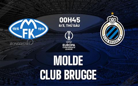 Nhận định Molde vs Club Brugge 0h45 ngày 8/3 (Conference League 2023/24)