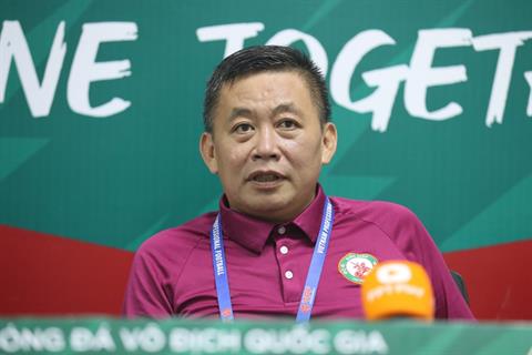 Thua trên sân nhà, HLV Bình Định phàn nàn về lịch thi đấu V-League