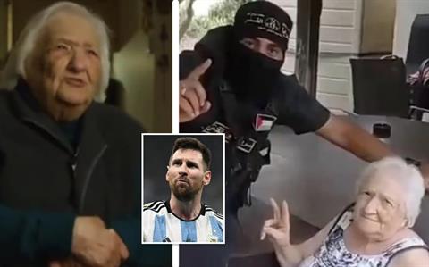 VIDEO: Bà cụ sống sót dưới tay khủng bố nhờ nhắc tên Messi
