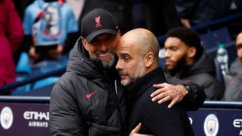 Klopp: Pep Guardiola là HLV xuất sắc nhất ở thời của tôi