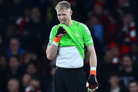 Cận cảnh sai lầm của Aaron Ramsdale trước Brentford