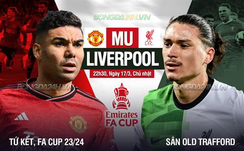 Nhận định MU vs Liverpool (22h30 ngày 17/03): Tiếp tục hành trình ăn 4