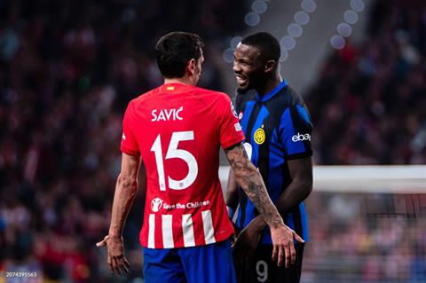 Hậu vệ Atletico Madrid lên tiếng khi bị Marcus Thuram xấu chơi