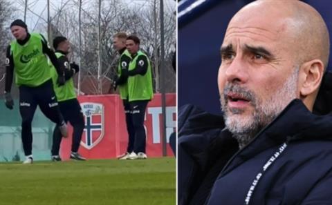 Erling Haaland khiến Man City như ngồi trên đống lửa