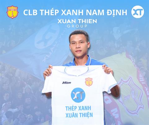 CLB Nam Định ra mắt ngôi sao tuyển Việt Nam