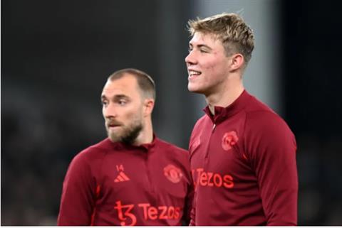 Rasmus Hojlund muốn Christian Eriksen được thi đấu nhiều hơn ở MU