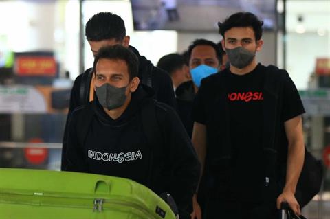 VIDEO: ĐT Indonesia đã có mặt tại Hà Nội