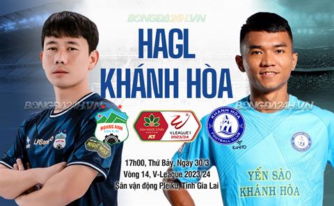 Nhận định HAGL vs Khánh Hòa (17h00 ngày 30/3): Cờ tới tay chủ nhà