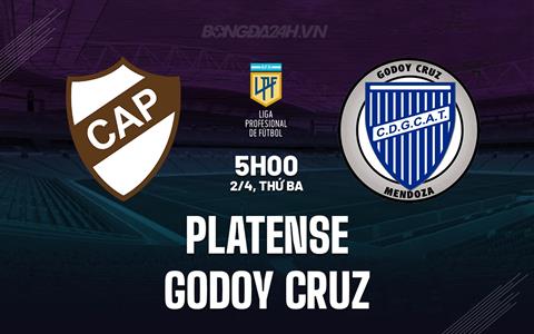 Nhận định Platense vs Godoy Cruz  5h00 ngày 2/4 (Argentina Copa de La Liga 2024)