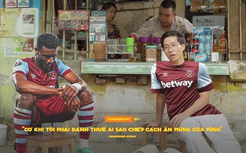 Mohammed Kudus: “Có khi tôi phải đánh thuế ai sao chép cách ăn mừng của mình”