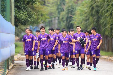 U23 Việt Nam có đầy đủ lực lượng, nhận quà trước thềm U23 châu Á