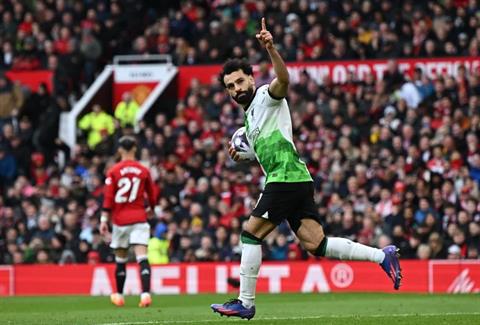 Mohamed Salah lập 3 kỷ lục trước MU