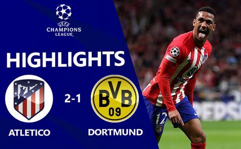 Video cúp C1 Atletico vs Dortmund: Lợi thế mong manh