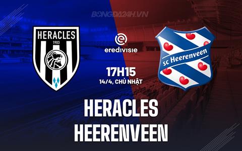 Nhận định Heracles vs Heerenveen 17h15 ngày 14/4 (VĐQG Hà Lan 2023/24)